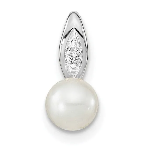 14k Gold Genuine Oval Gemstone & Diamond Pendants