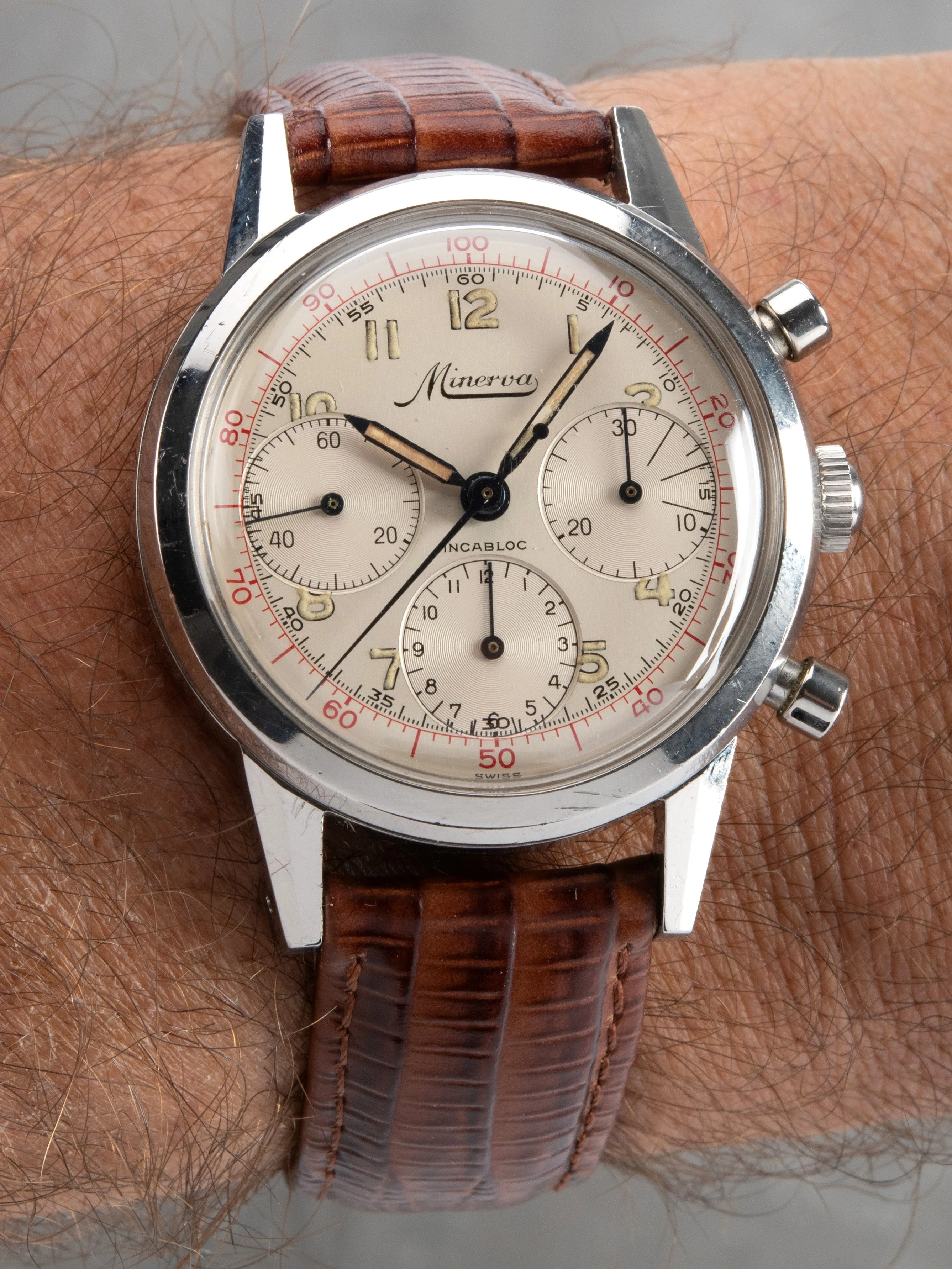 1950s Minerva Chronograph (Ref. VD712)