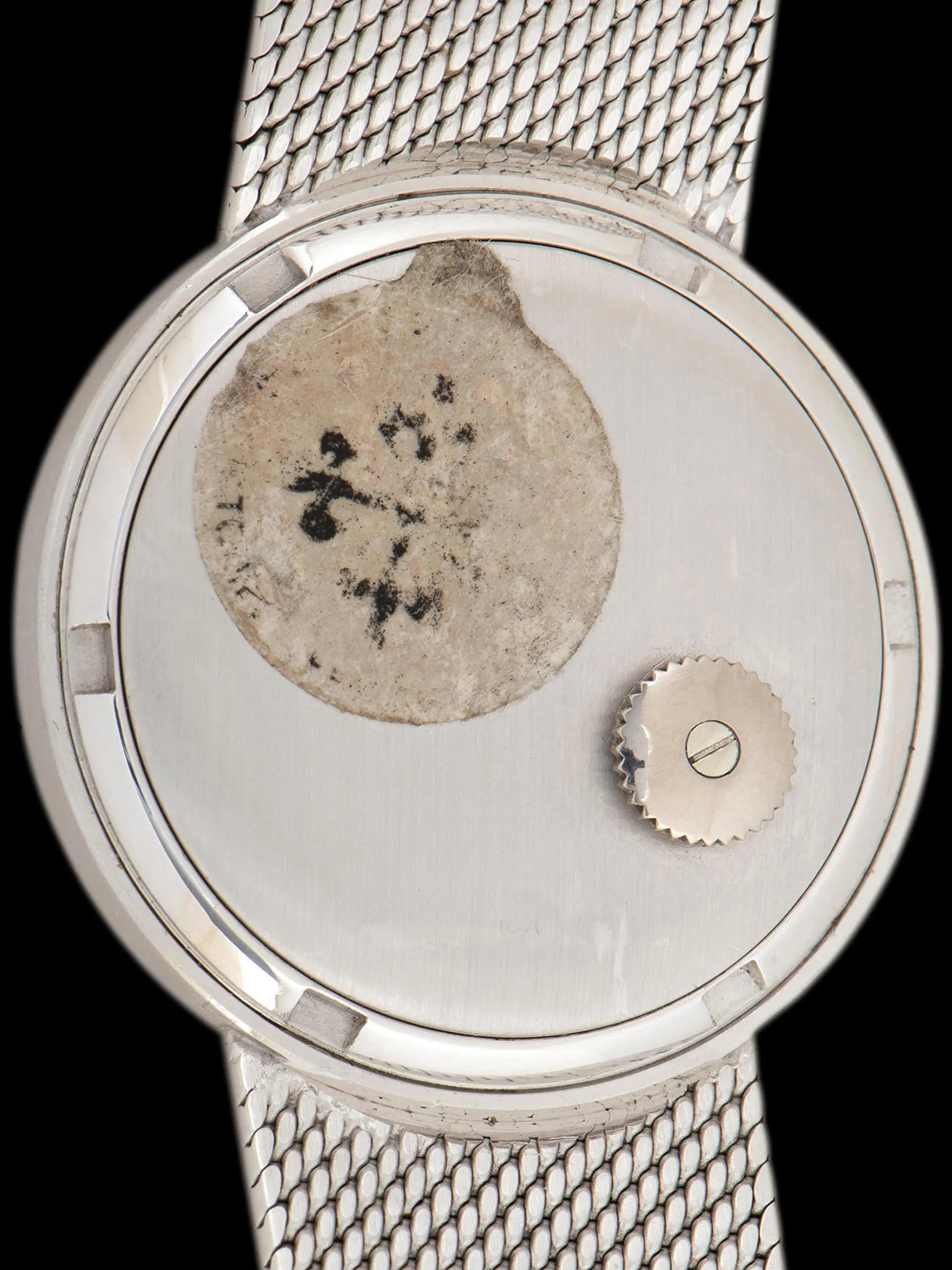 1970s Patek Philippe 18K WG 'Clou de Paris' (Ref. 3563 3) Blue Dial
