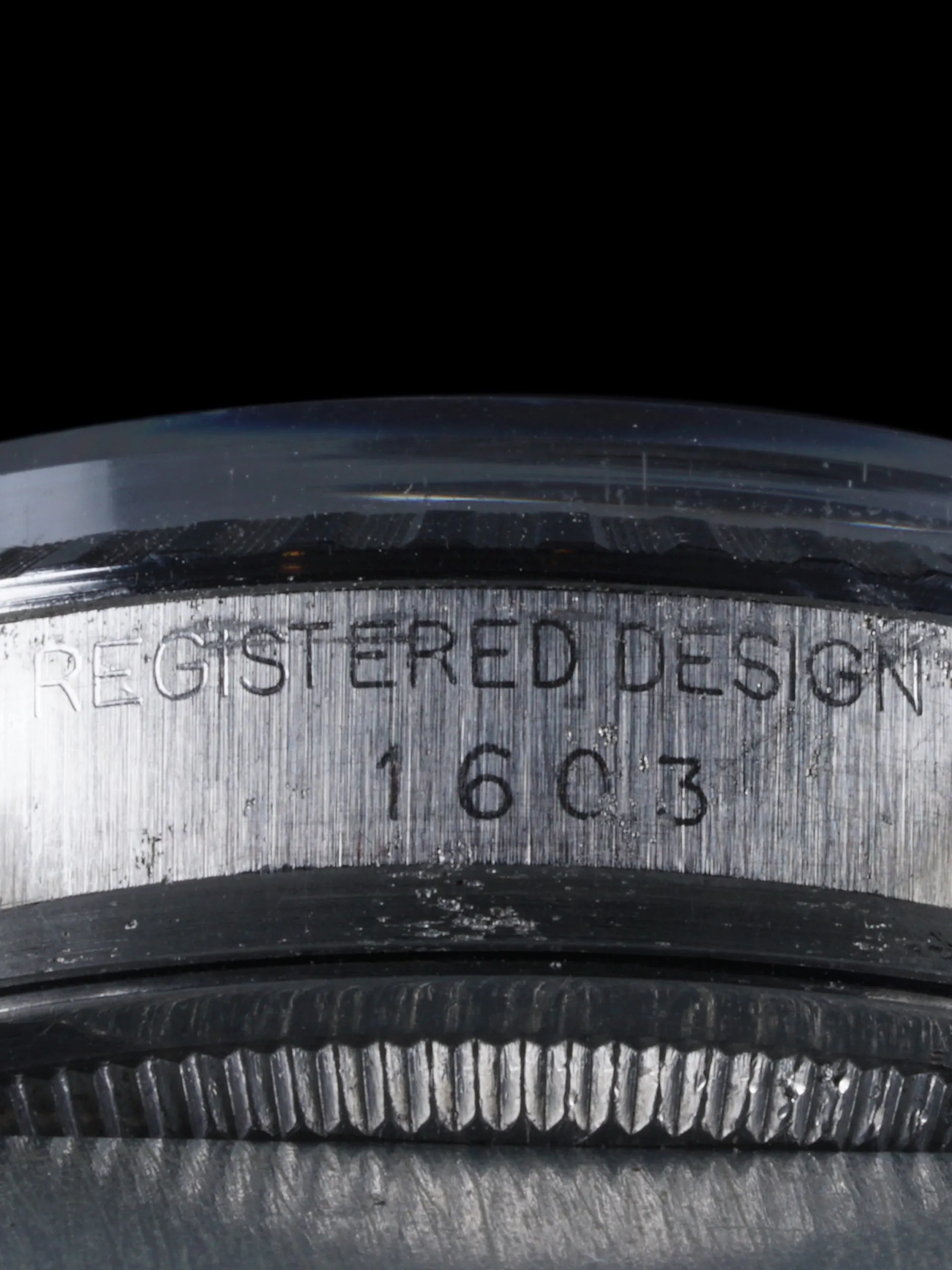 1973 Rolex Datejust (Ref. 1603) Non-Luminous Black "Confetti Dial"