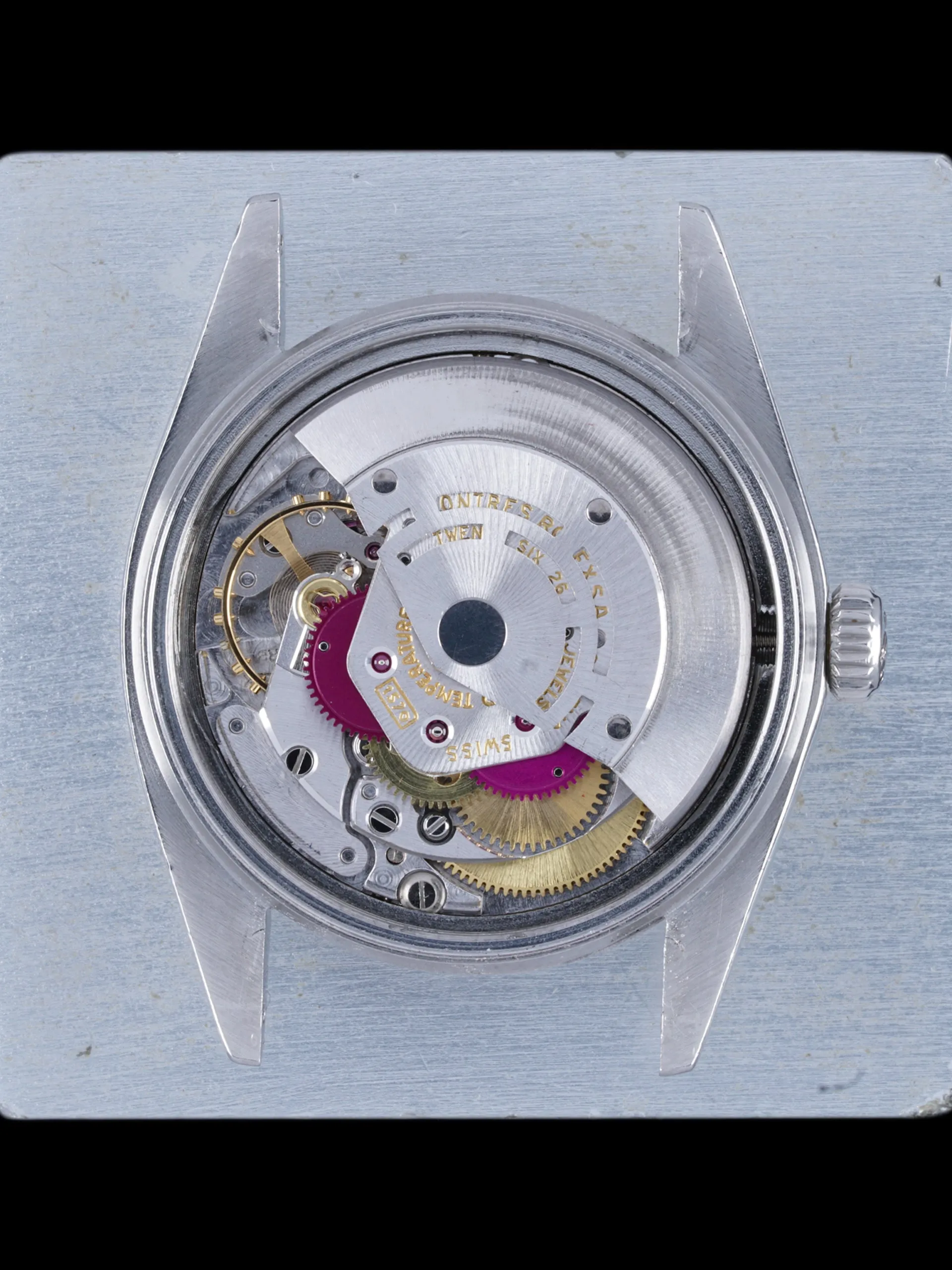 1973 Rolex Datejust (Ref. 1603) Non-Luminous Black "Confetti Dial"