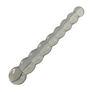 230422 - Lucent Celeste Beaded Glass Wand