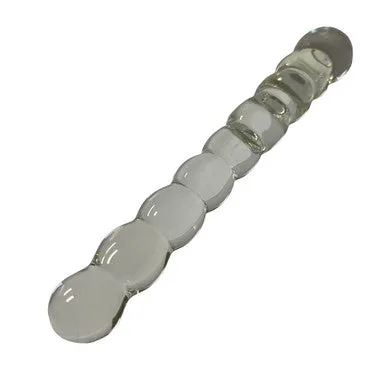 230422 - Lucent Celeste Beaded Glass Wand