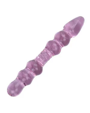 230429 - Lucent Pink Glass Butt Beads
