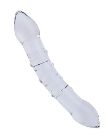 230441 - Lucent Ice Double Entry Glass Massager - 7.2 Inch