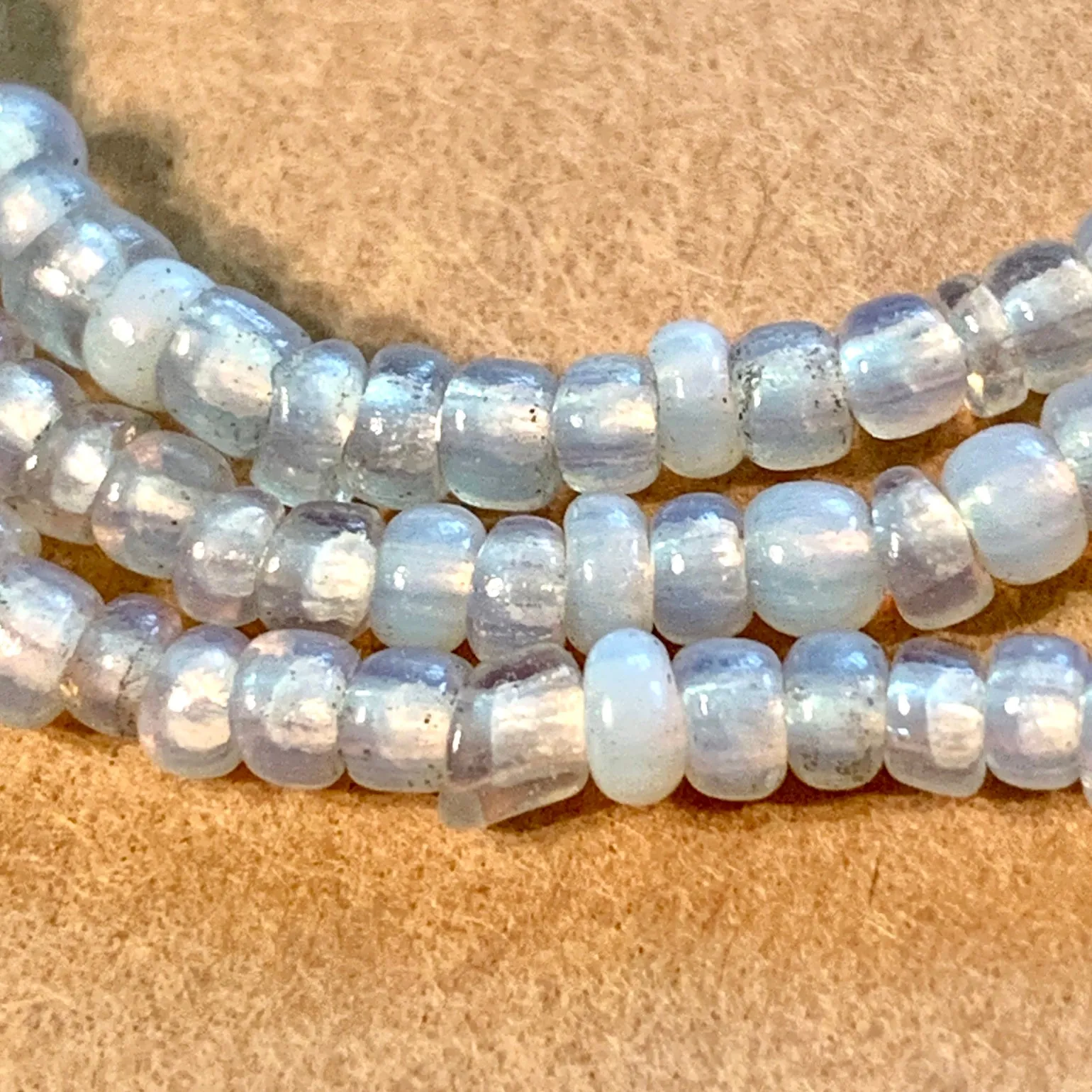 8º Vintage French Opal Seed Beads