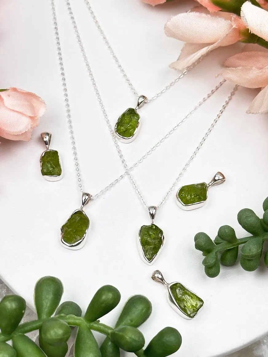 925 Silver Birthstone Necklaces