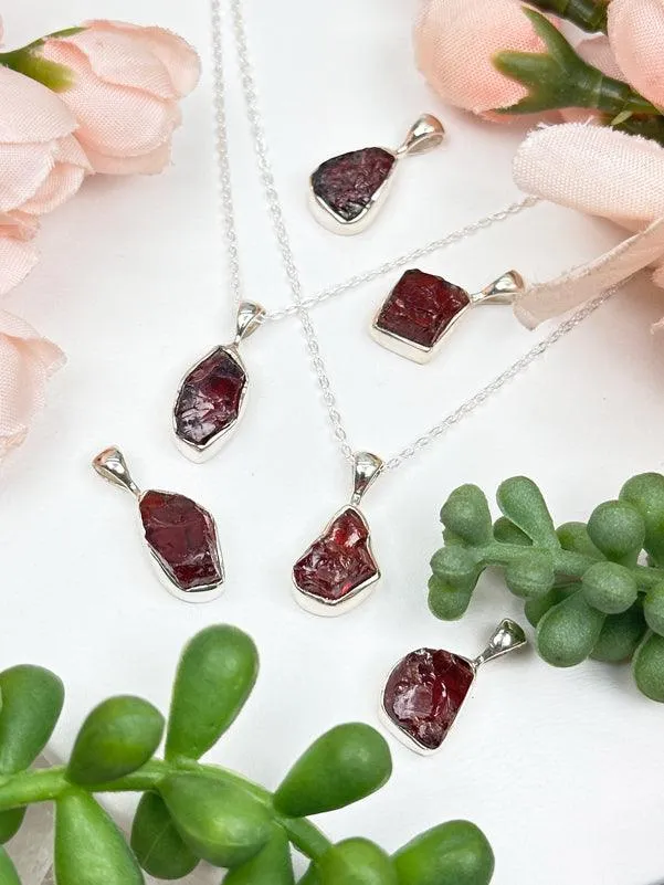 925 Silver Birthstone Necklaces