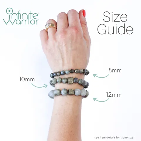 Amethyst Crystal Bracelet | Silver Cross Charm
