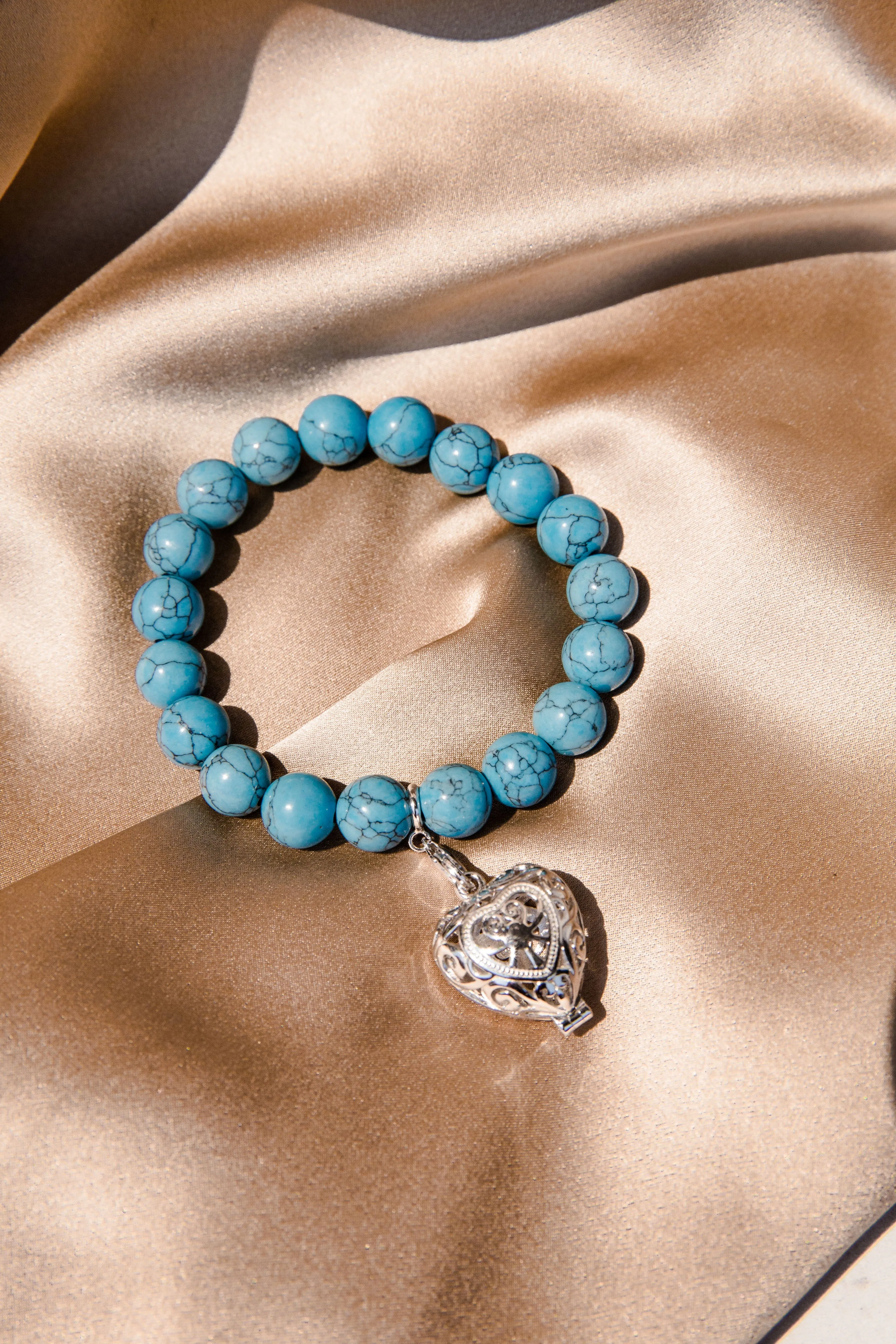 Bead Perfumed Bracelet - Enchanted Gold