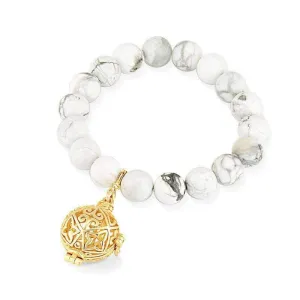Bead Perfumed Bracelet - Enchanted Gold