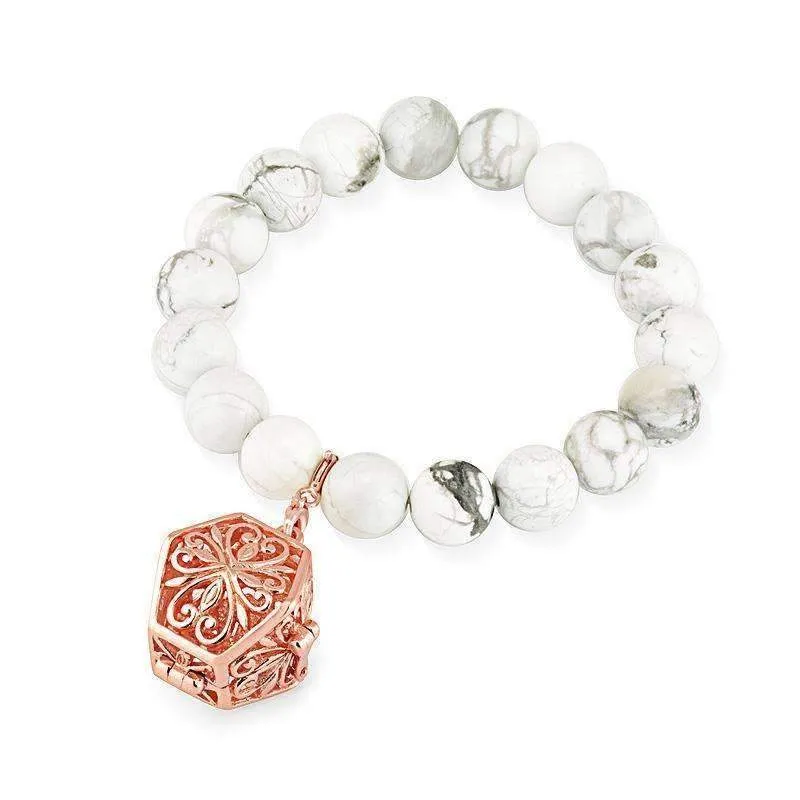 Bead Perfumed Bracelet - Eternity Rose Gold