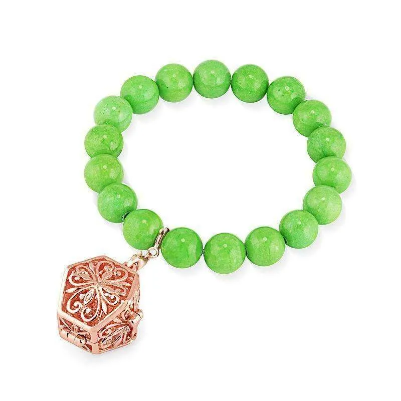 Bead Perfumed Bracelet - Eternity Rose Gold