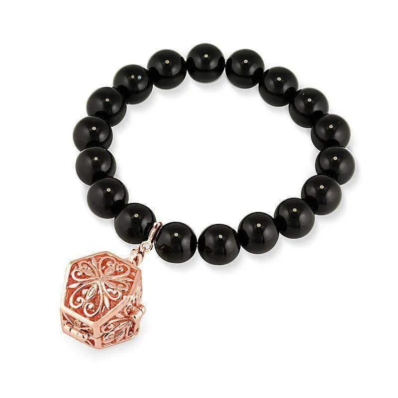 Bead Perfumed Bracelet - Eternity Rose Gold