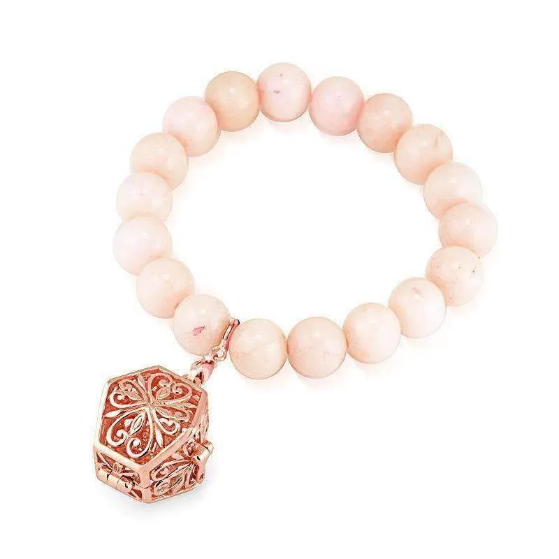 Bead Perfumed Bracelet - Eternity Rose Gold