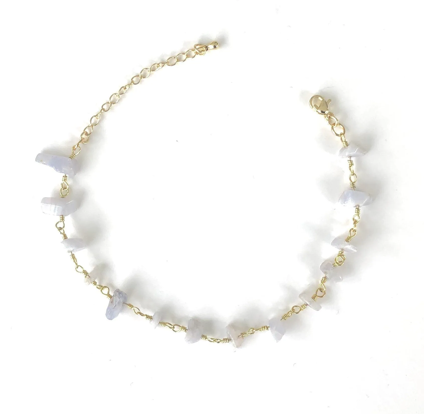 Blue Lace Agate Bracelet