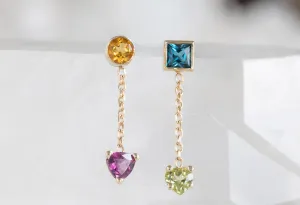 Candy Gemstone Earrings