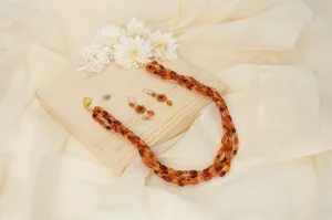 Carnelian Oval Necklace