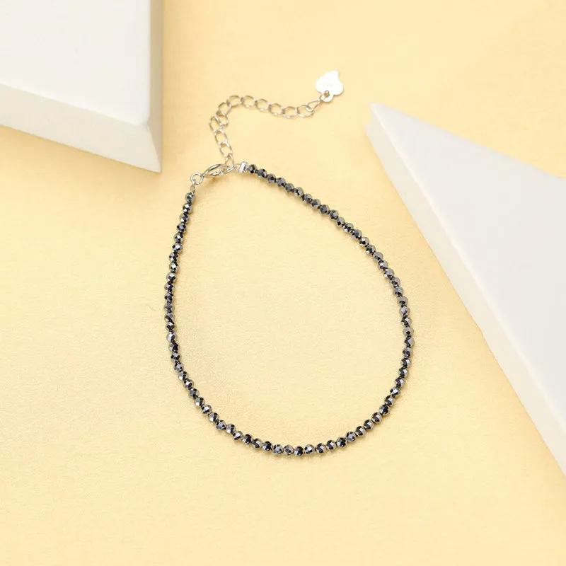 Chic and Dainty Natural Stone Multicolor Anklet Bracelets