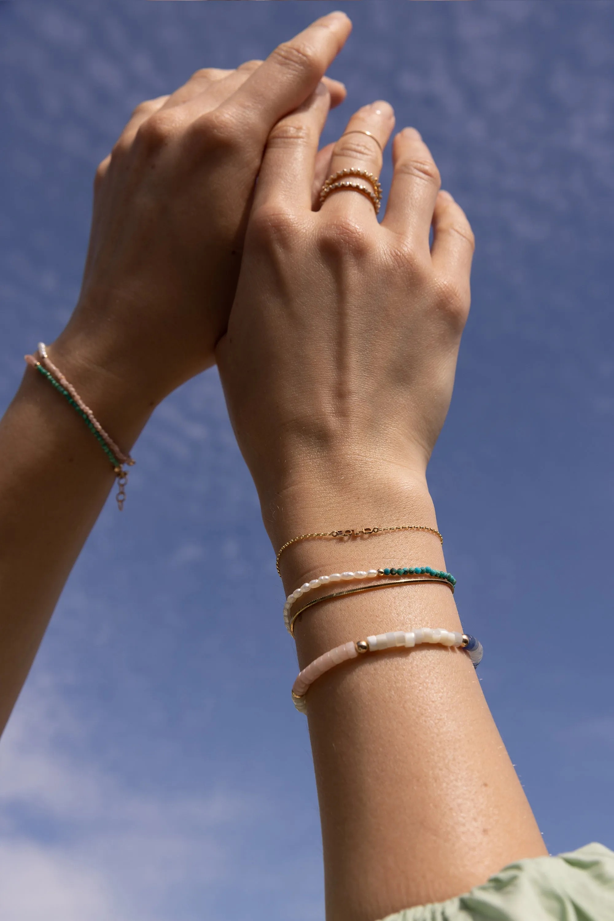 CHUNKY SISTERHOOD COLOURBLOCK BRACELET