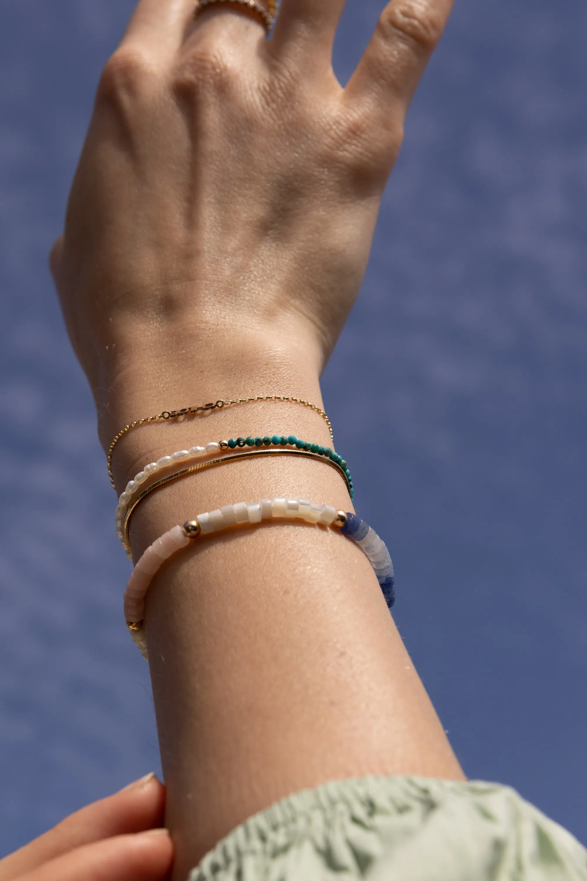 CHUNKY SISTERHOOD COLOURBLOCK BRACELET
