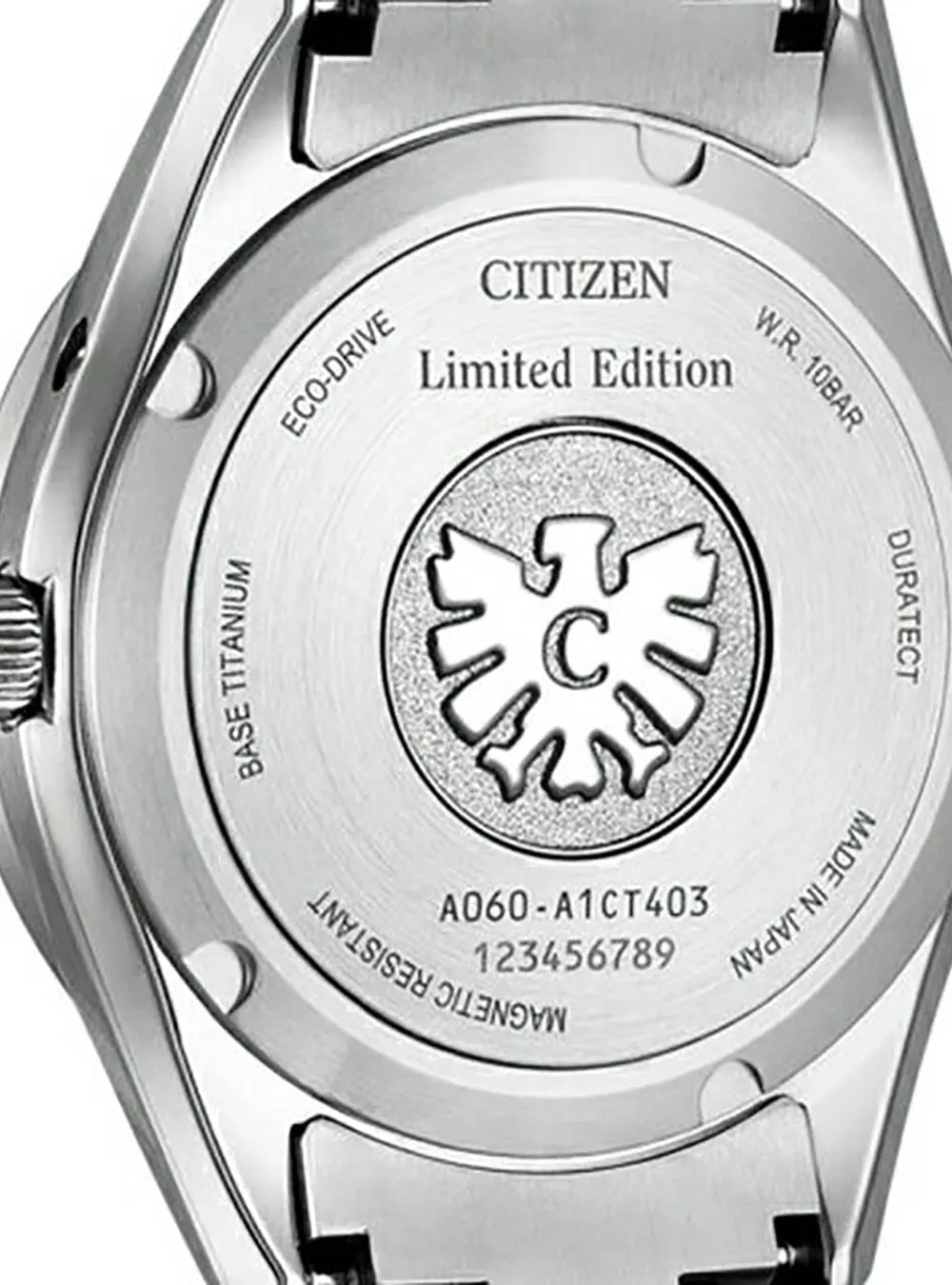CITIZEN THE CITIZEN WATCH SUPER TITANIUM™ AQ4100-65L EXCLUSIVE MADE IN JAPAN JDM