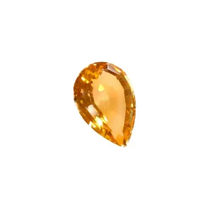 Citrine Gemstone Pear Cut