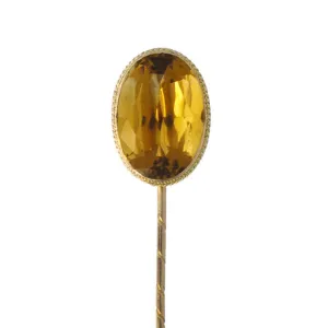Citrine Stick Pin