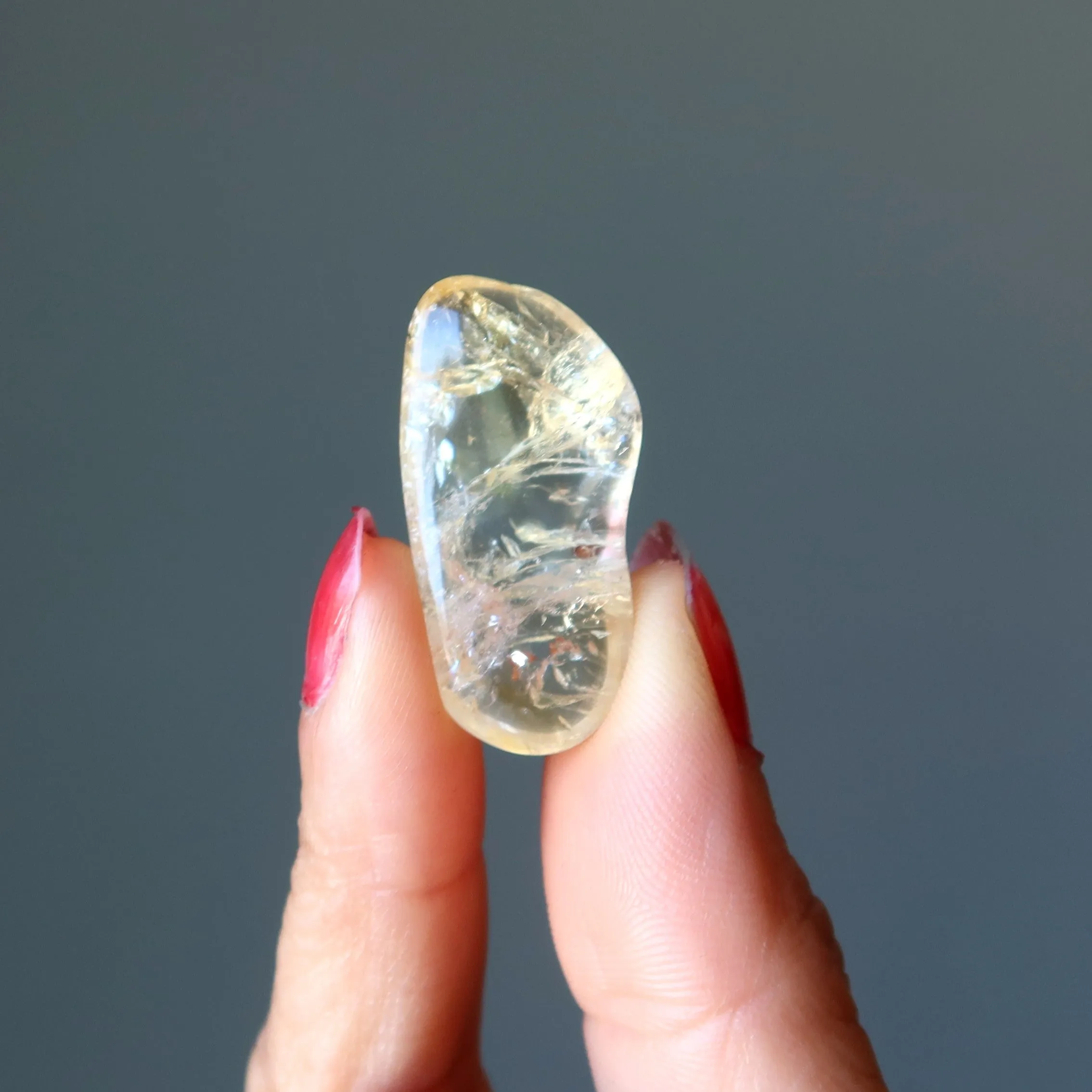 Citrine Tumbled Stone Abundance Crystal