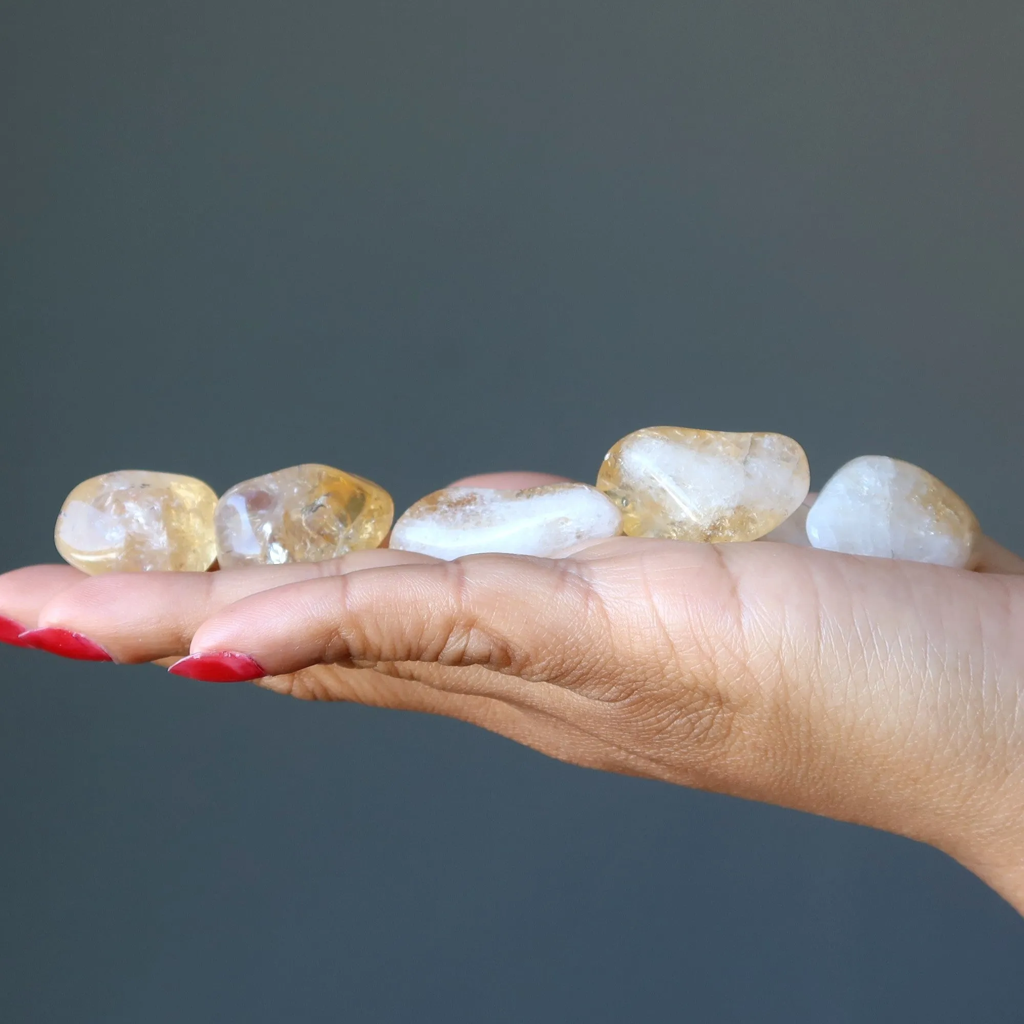 Citrine Tumbled Stone Abundance Crystal