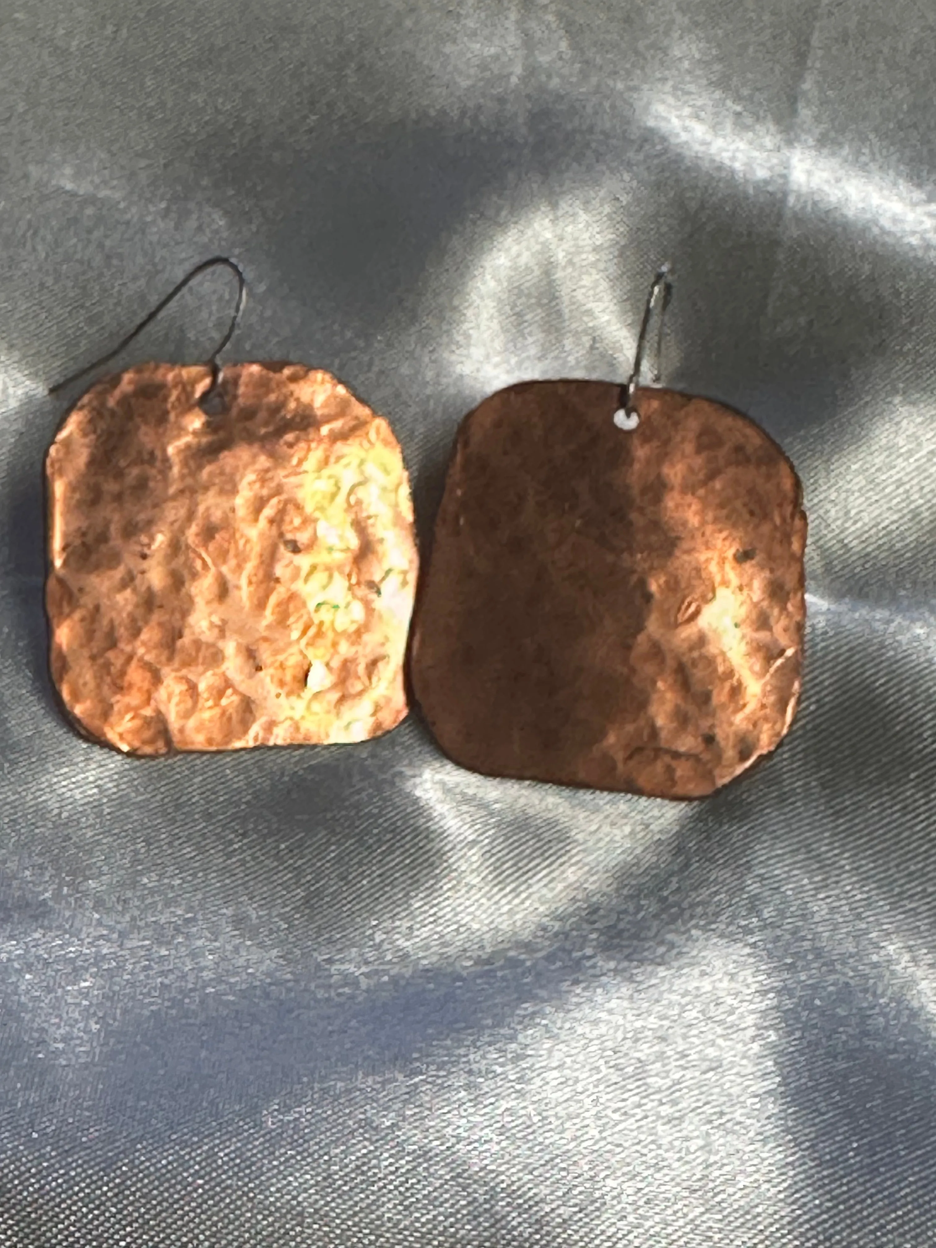 Copper Dangle Earrings