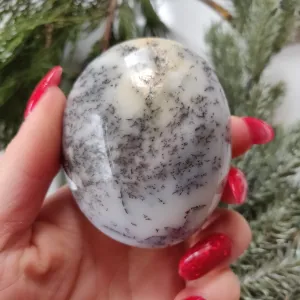 Dendritic Opal  Palm Stone (#22)