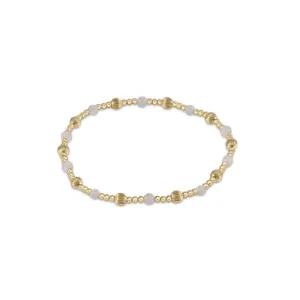 Enewton Dignity Sincerity Pattern 4mm Bead Bracelet Moonstone