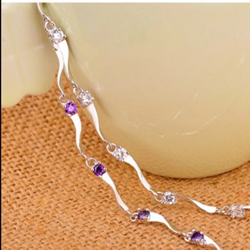 Fashion vintage cute female silver bracelet
