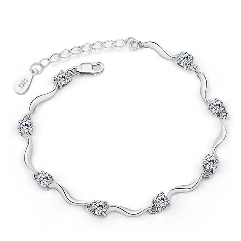 Fashion vintage cute female silver bracelet