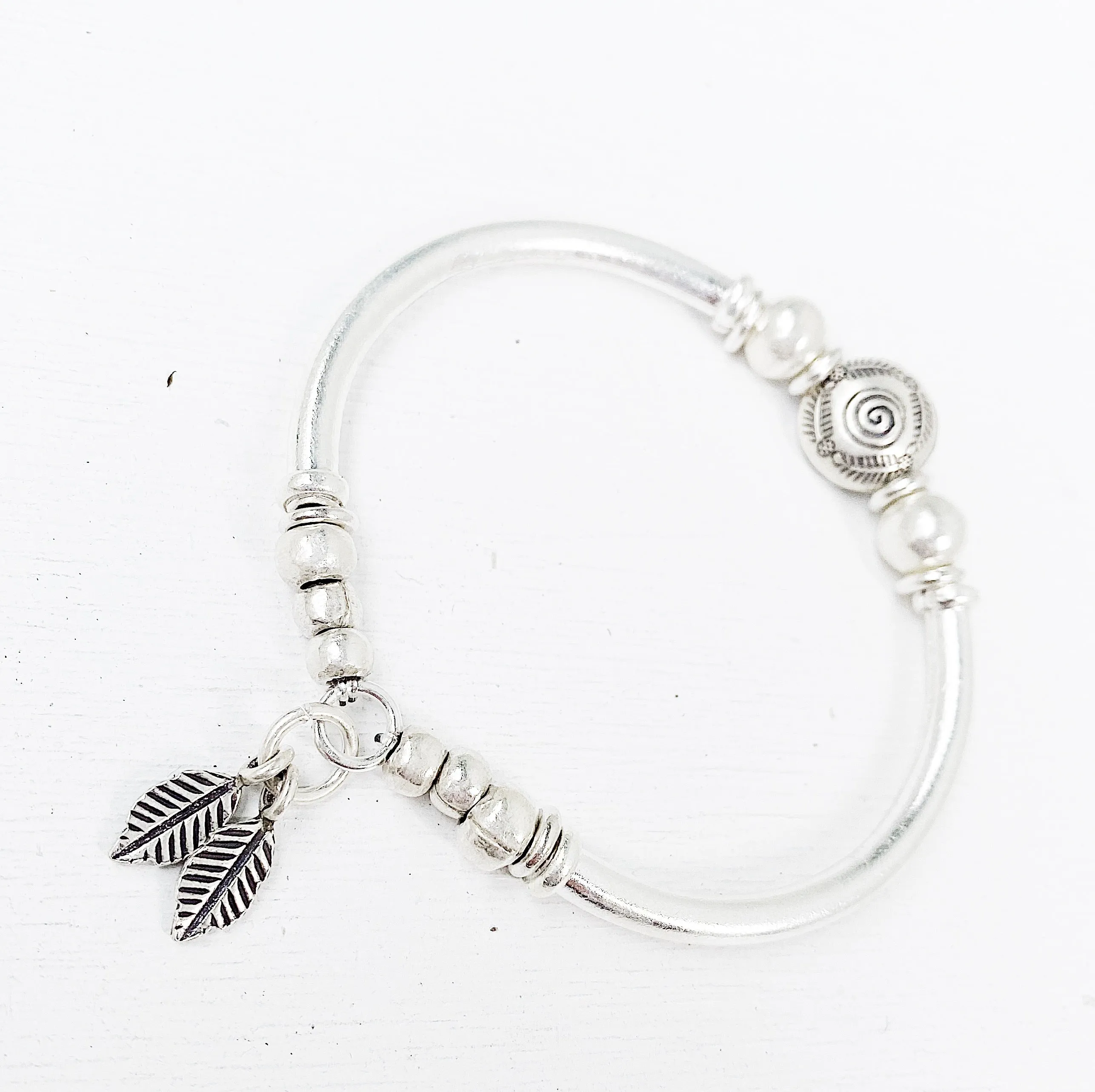FEATHER MANDALA BRACELET