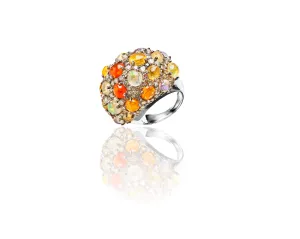 Fire Opal Ring