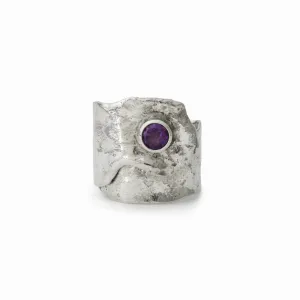 Glacier Amethyst Ring