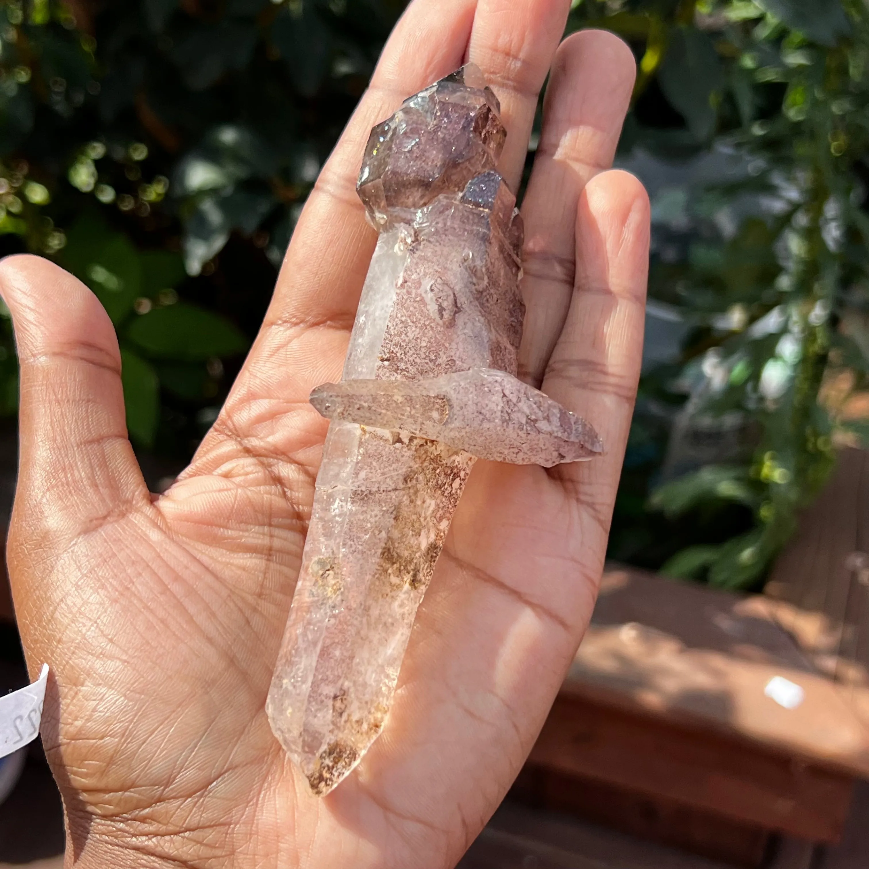 Gorgeous  Shangaan Amethyst Crystal with Hematite Inclusions From Zimbabwe
