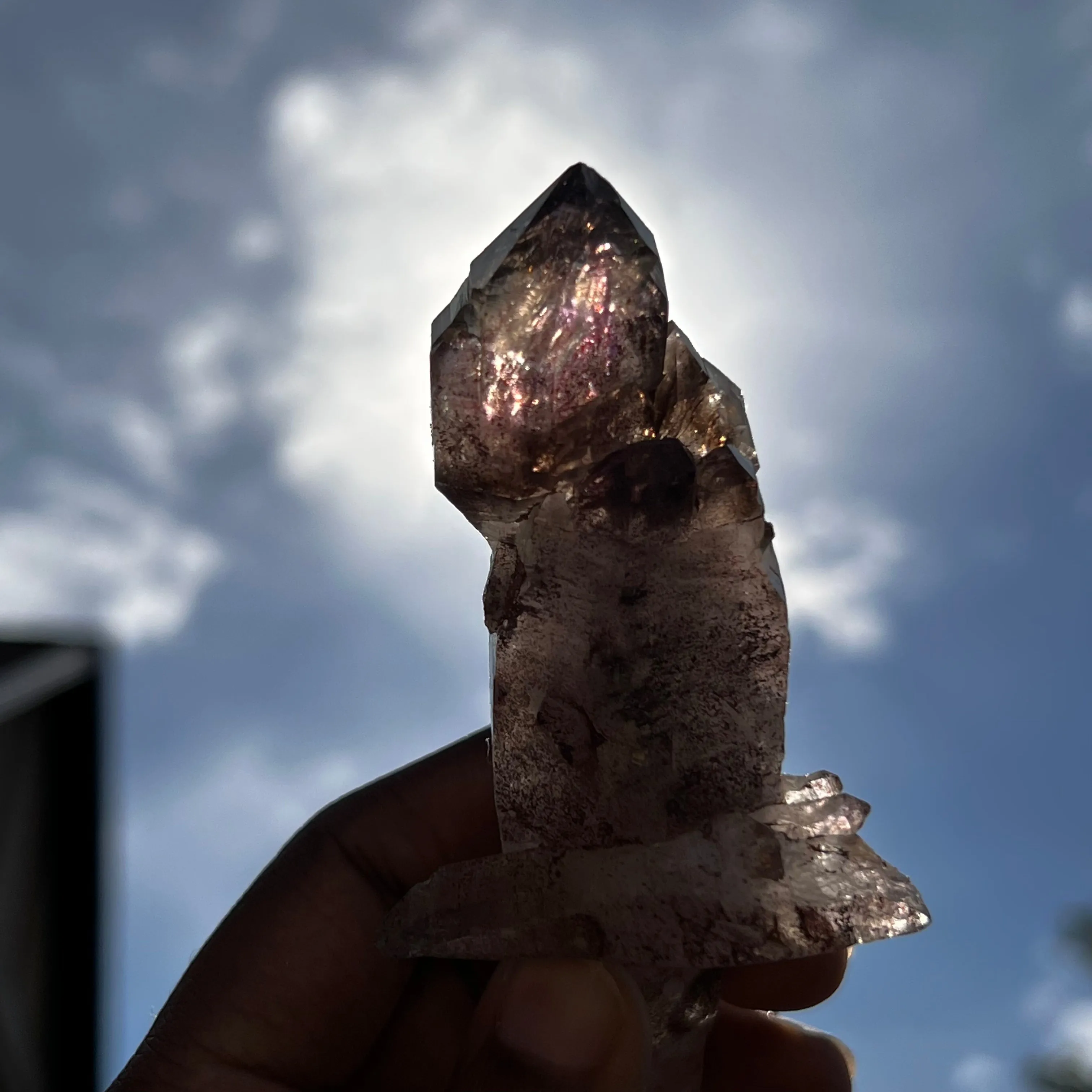 Gorgeous  Shangaan Amethyst Crystal with Hematite Inclusions From Zimbabwe