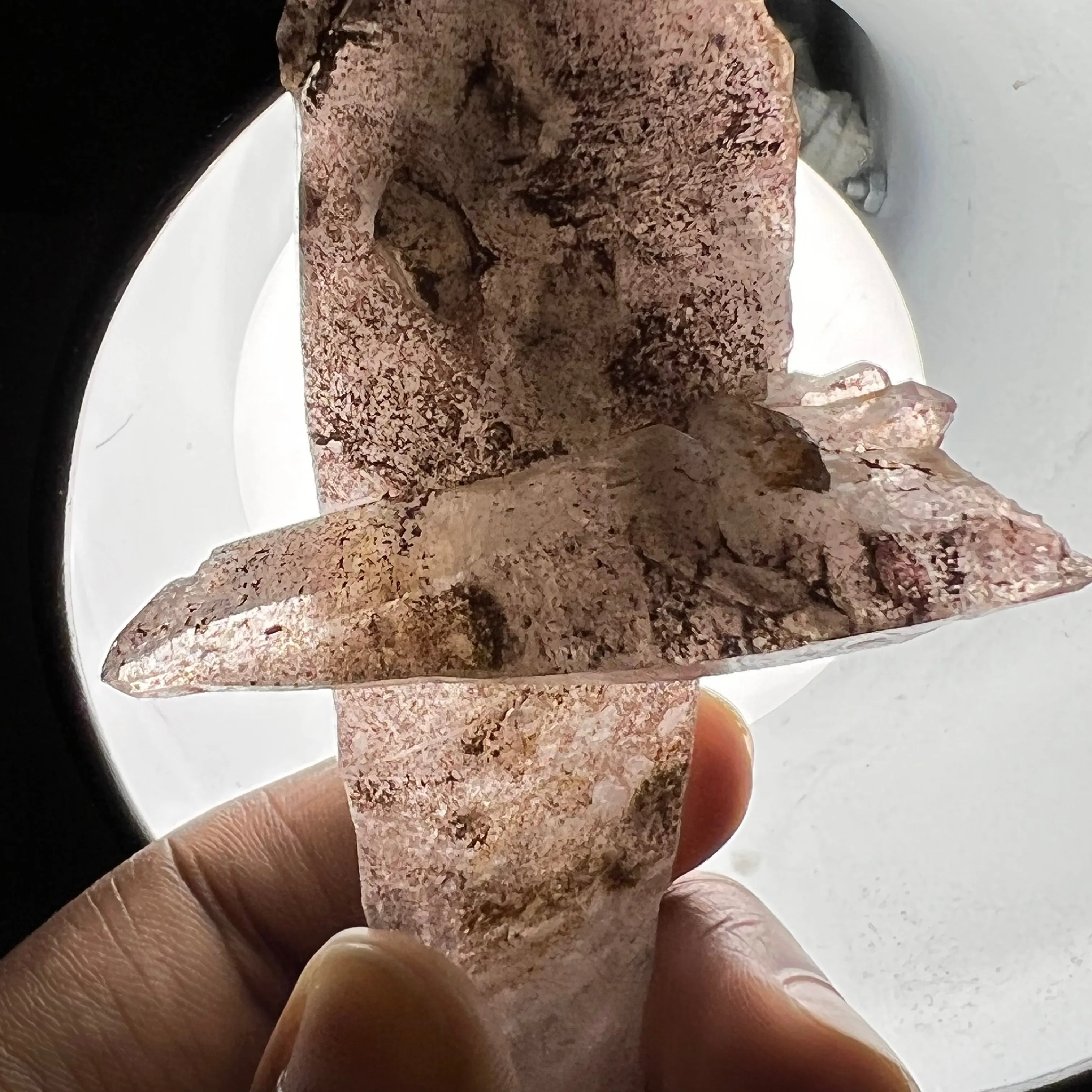 Gorgeous  Shangaan Amethyst Crystal with Hematite Inclusions From Zimbabwe