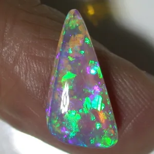 Green solid crystal opal