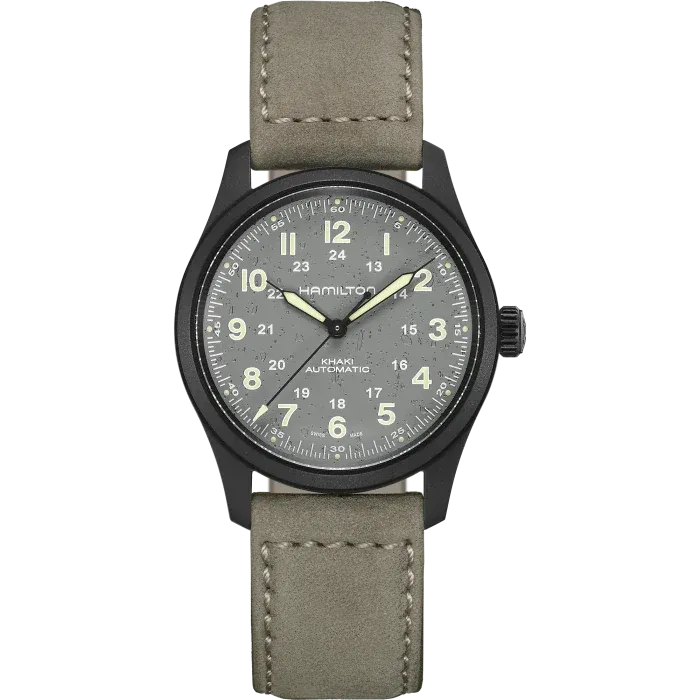 HAMILTON KHAKI FIELD TITANIUM AUTO H70215880