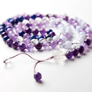 Happy Buddha Third Eye Chakra Mala - Intuition & Trust