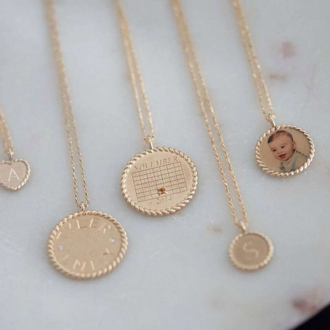 Imperial Calendar Pendant