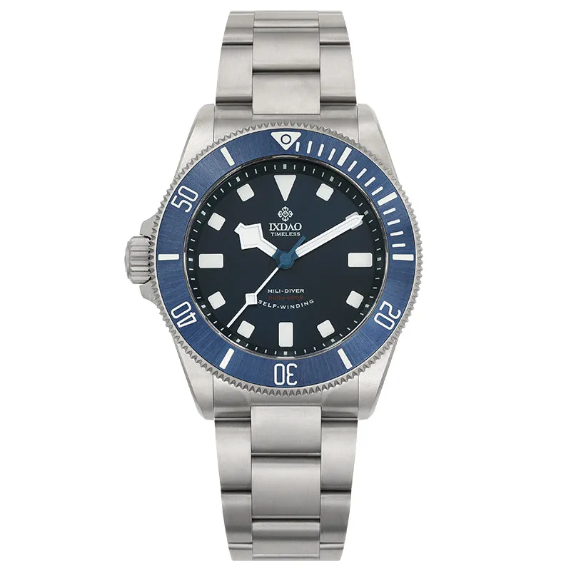 IXDAO Titanium 39mm Automatic Dive Watch & Free Nylon Band Gift