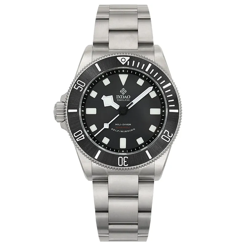IXDAO Titanium 39mm Automatic Dive Watch & Free Nylon Band Gift
