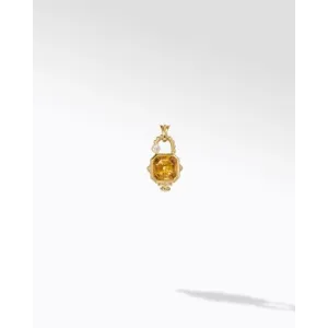 Konstantino Alexandria 18K Yellow Gold Citrine and Diamond Pendant