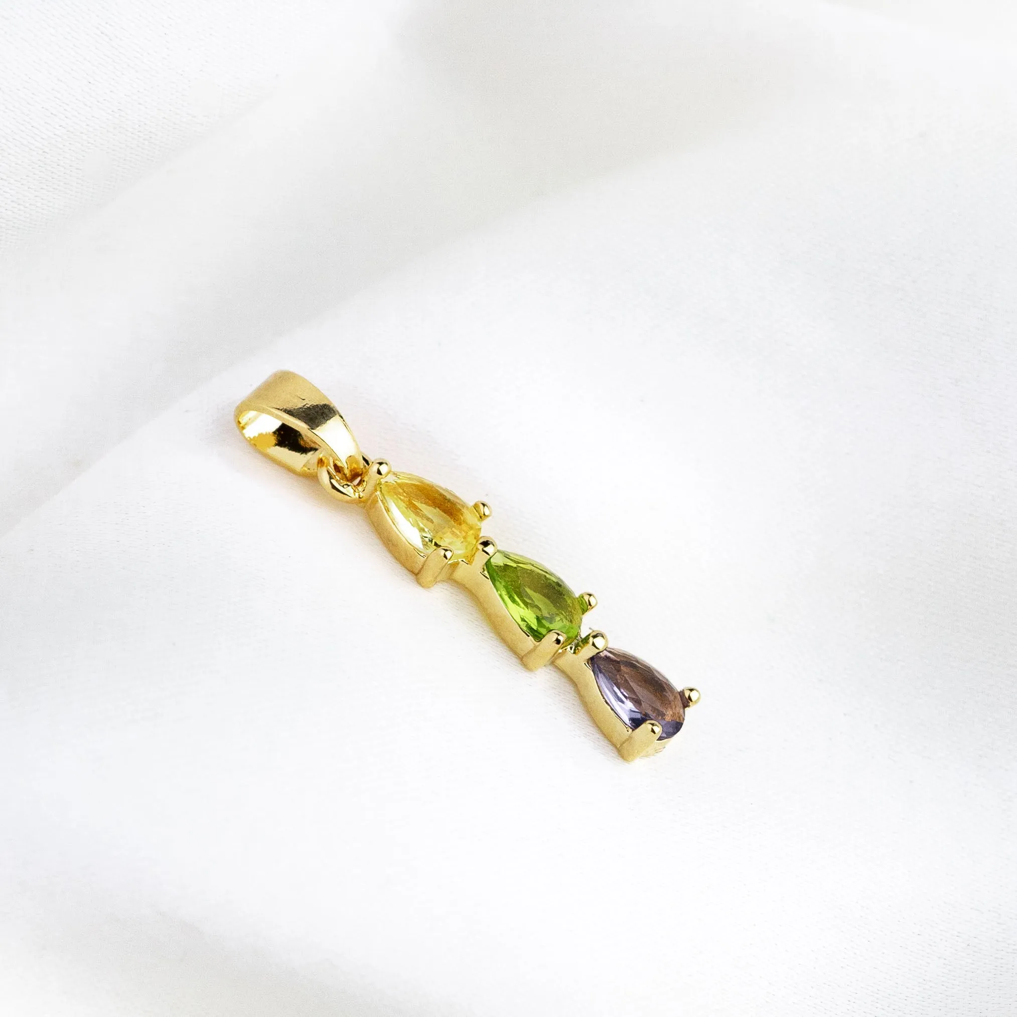 Lavender Field Drop Necklace