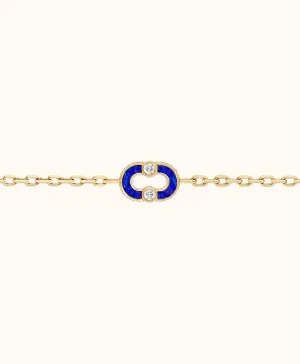 Magnetic Bracelet Lapis Lazuli